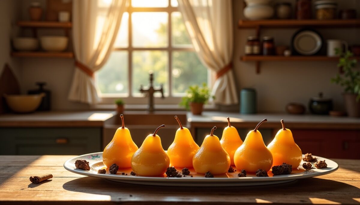 Délice de poires façon grand-mère : une recette maison simple et savoureuse