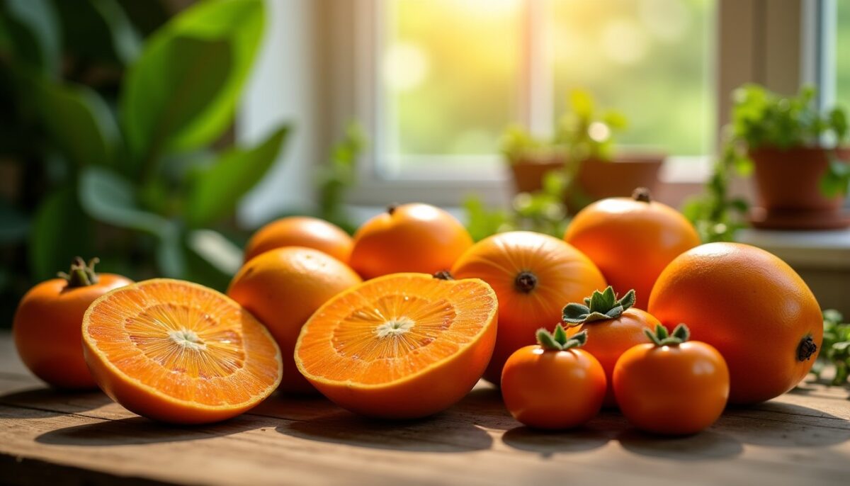 Fruits exotiques orange : découvrez leurs noms, saveurs uniques et bienfaits pour la santé
