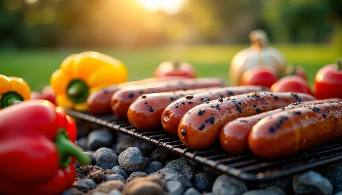 Saucisses grillées : idées d'accompagnements simples et délicieux pour sublimer votre repas