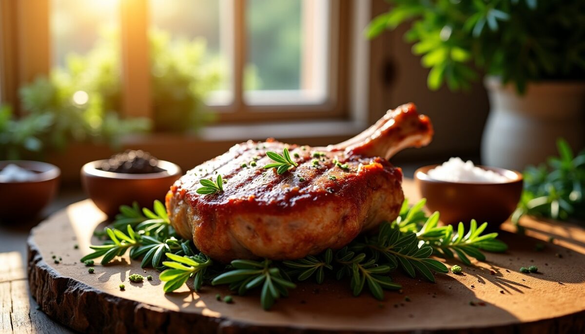 Côte de porc au four : recette simple pour une cuisson impeccable