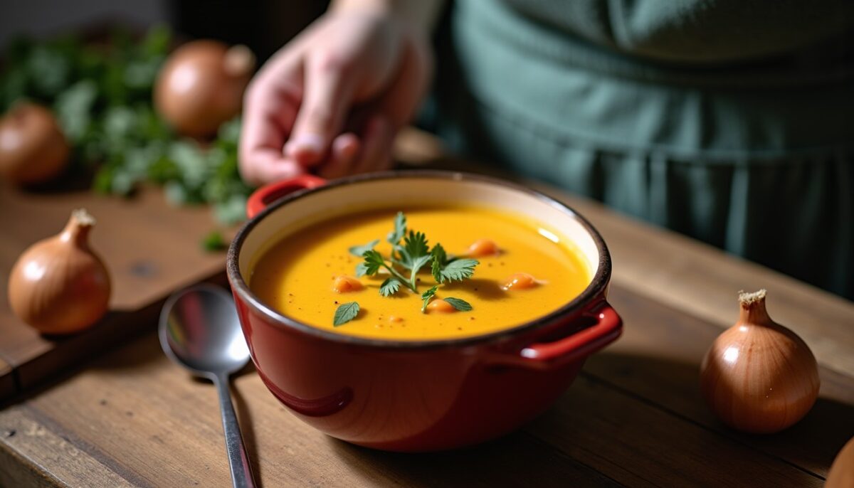 Soupe à l’oignon façon grand-mère : la recette authentique et simple à réaliser