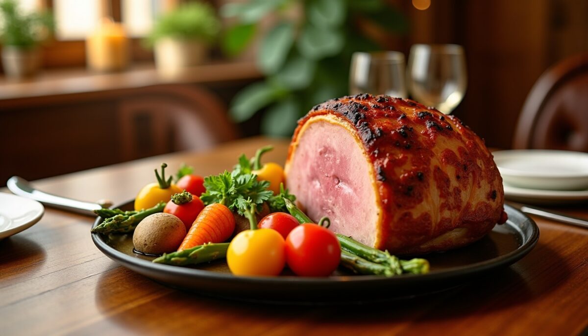 Accompagnements de légumes simples et savoureux pour jambon en croûte