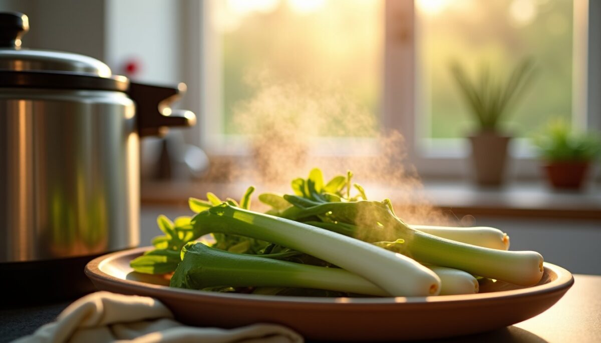 Cuisson express des endives à la cocotte minute : astuces essentielles et guide pratique