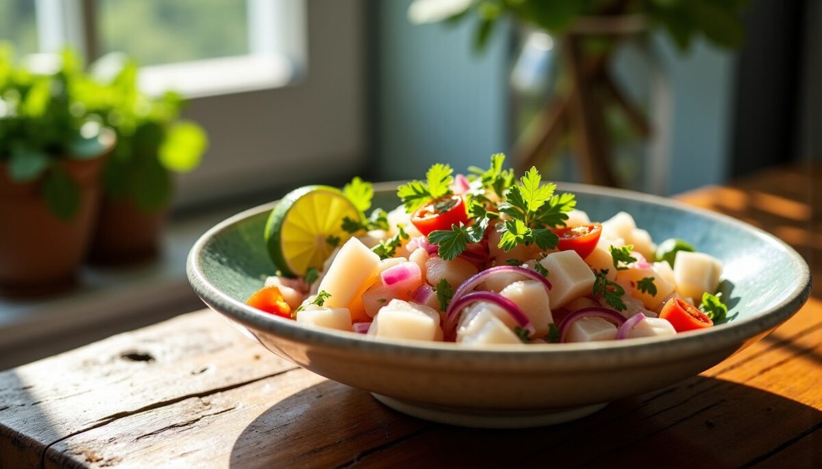 Ceviche de dorade : origine, découverte et recette facile à réaliser
